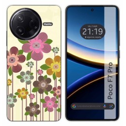 Funda Silicona para Xiaomi Poco F7 Pro 5G diseño Primavera En Flor Dibujos
