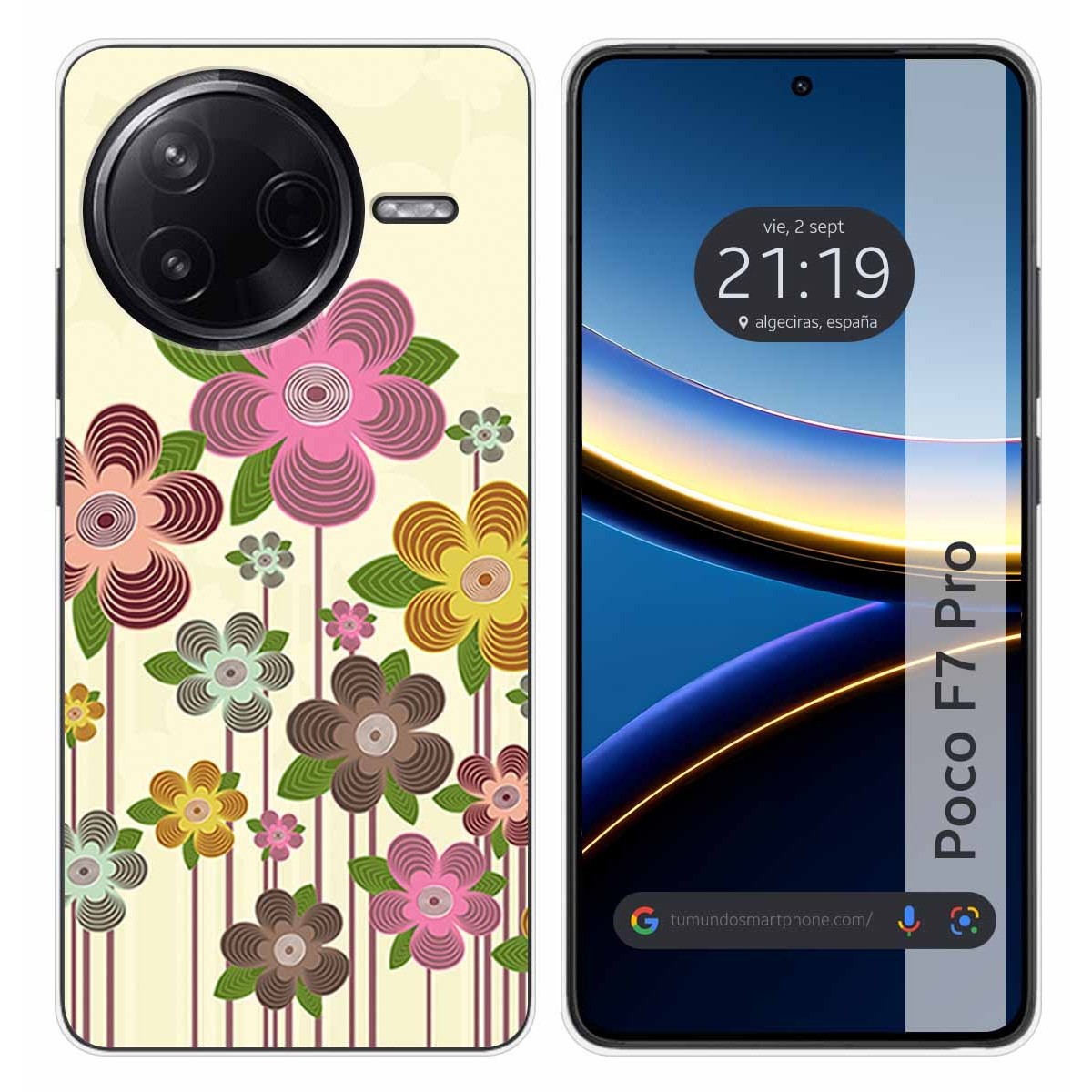 Funda Silicona para Xiaomi Poco F7 Pro 5G diseño Primavera En Flor Dibujos