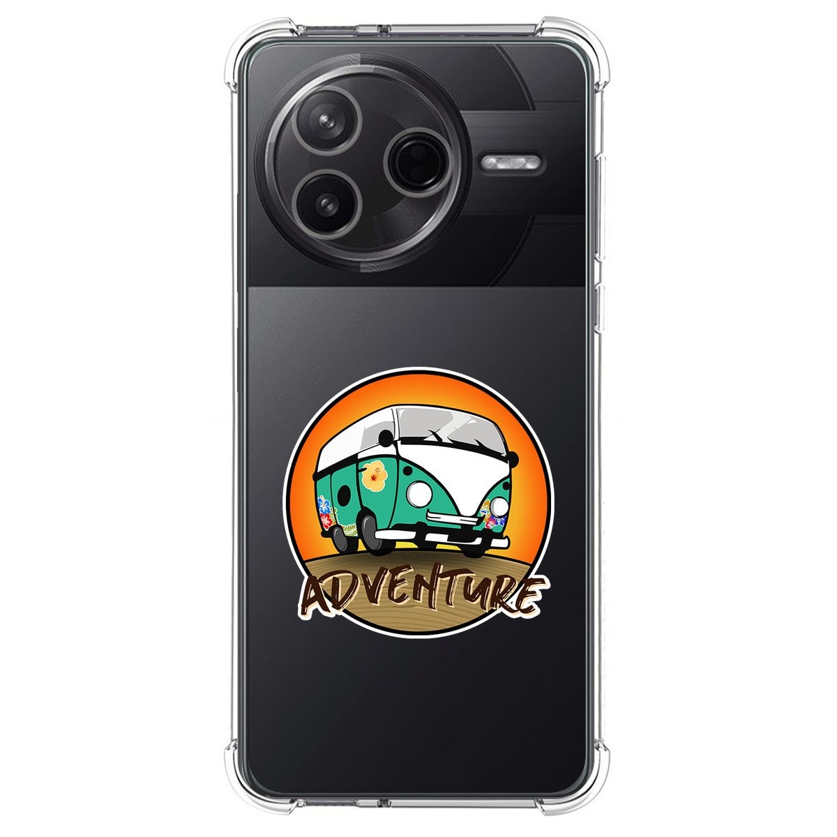 Funda Silicona Antigolpes para Xiaomi Poco F7 Pro 5G diseño Adventure Dibujos