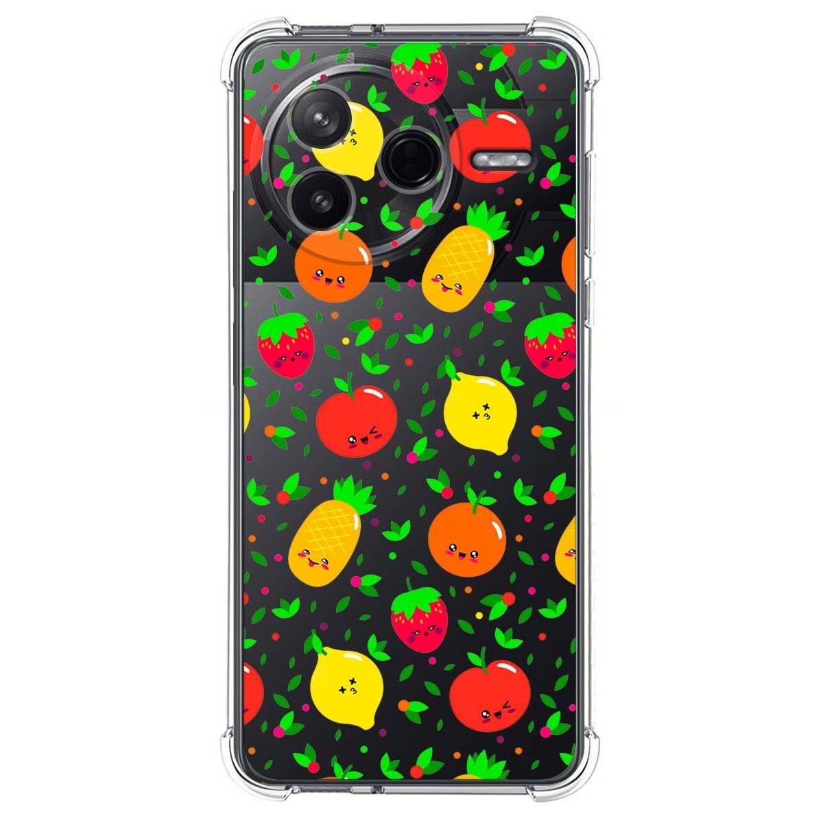 Funda Silicona Antigolpes para Xiaomi Poco F7 Pro 5G diseño Frutas 01 Dibujos