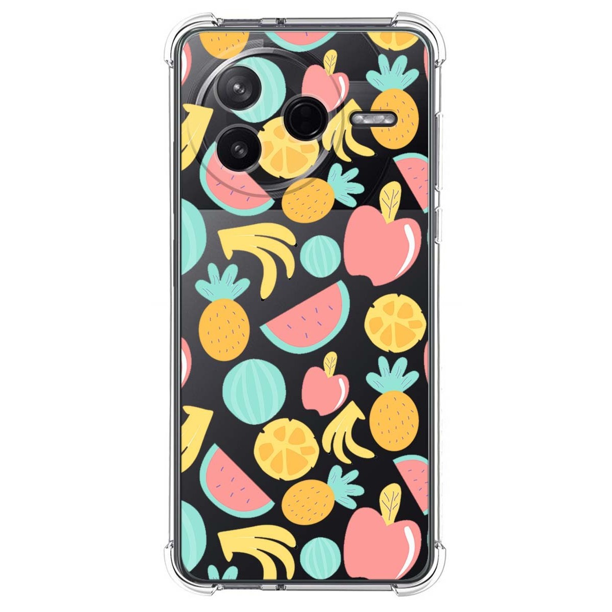 Funda Silicona Antigolpes para Xiaomi Poco F7 Pro 5G diseño Frutas 02 Dibujos