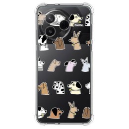Funda Silicona Antigolpes para Xiaomi Poco F7 Pro 5G diseño Perros Dibujos