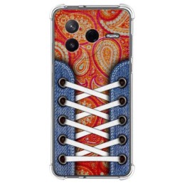 Funda Silicona Antigolpes para Xiaomi Poco F7 Pro 5G diseño Zapatillas 10 Dibujos