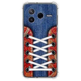 Funda Silicona Antigolpes para Xiaomi Poco F7 Pro 5G diseño Zapatillas 11 Dibujos