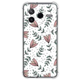 Funda Silicona Antigolpes para Xiaomi Poco F7 Pro 5G diseño Flores 01 Dibujos