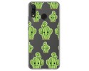 Funda Gel Transparente para Huawei P Smart Plus Diseño Cactus Dibujos