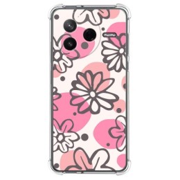 Funda Silicona Antigolpes para Xiaomi Poco F7 Pro 5G diseño Flores 09 Dibujos