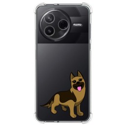 Funda Silicona Antigolpes para Xiaomi Poco F7 Pro 5G diseño Perros 03 Dibujos