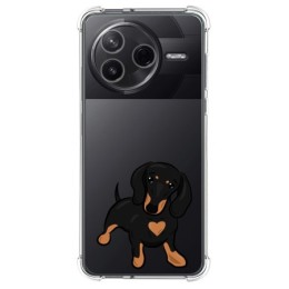 Funda Silicona Antigolpes para Xiaomi Poco F7 Pro 5G diseño Perros 04 Dibujos