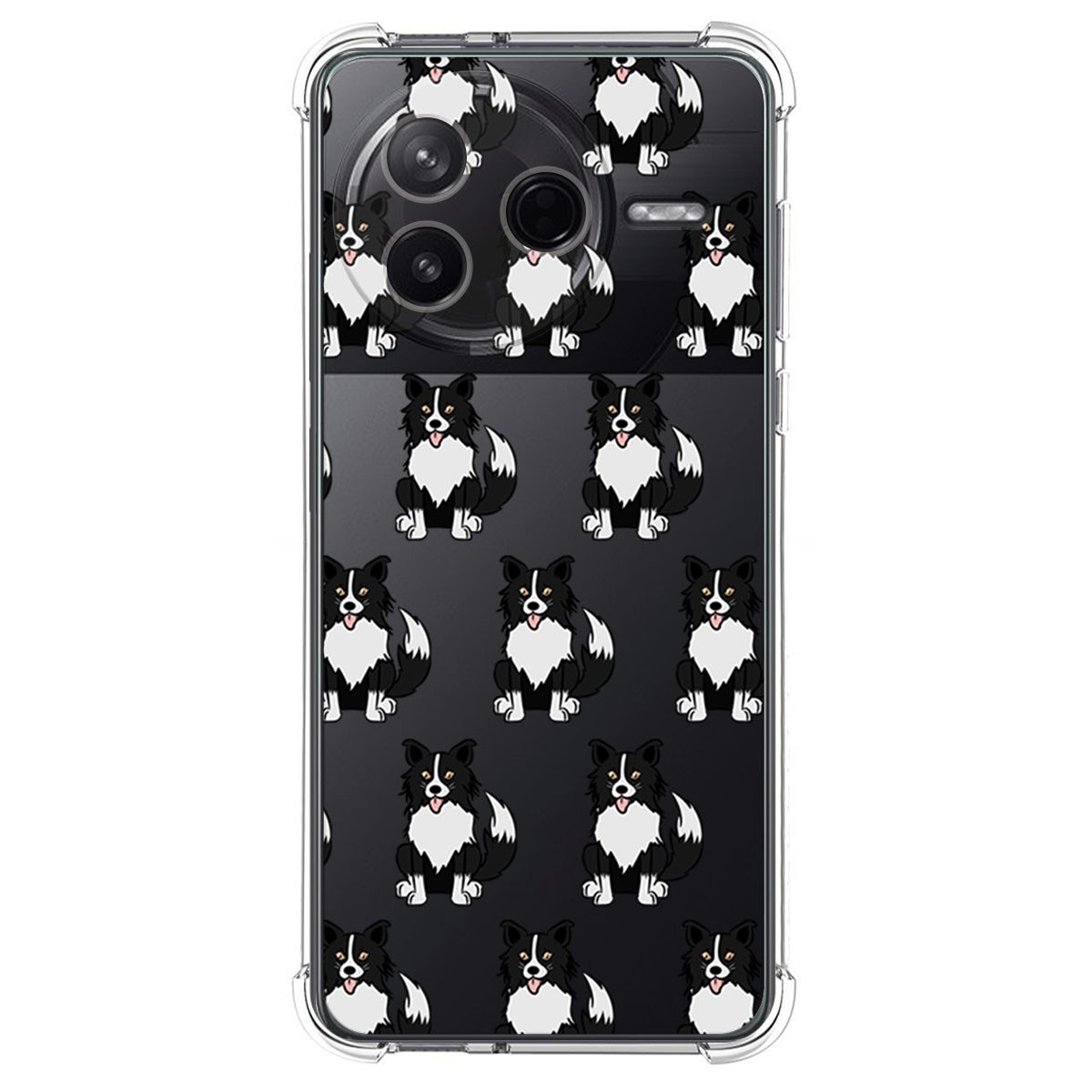 Funda Silicona Antigolpes para Xiaomi Poco F7 Pro 5G diseño Perros 07 Dibujos