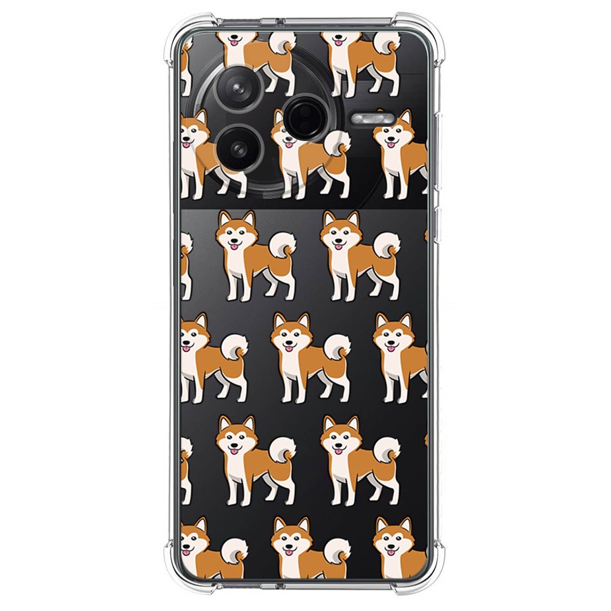 Funda Silicona Antigolpes para Xiaomi Poco F7 Pro 5G diseño Perros 08 Dibujos