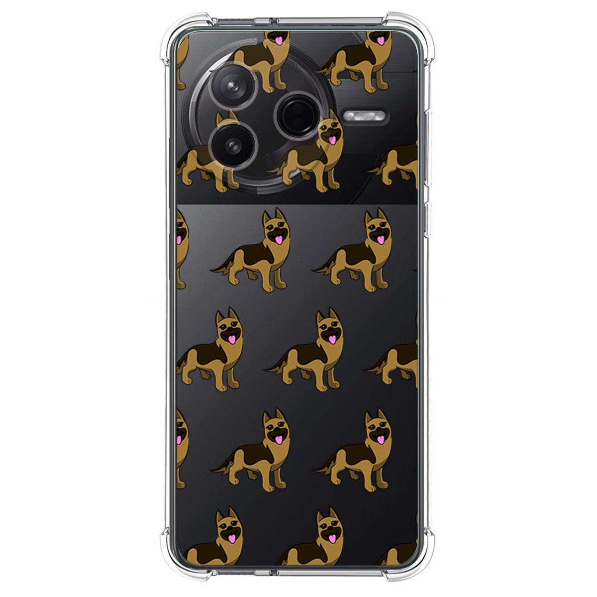 Funda Silicona Antigolpes para Xiaomi Poco F7 Pro 5G diseño Perros 09 Dibujos