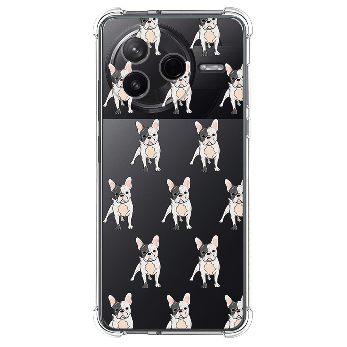 Funda Silicona Antigolpes para Xiaomi Poco F7 Pro 5G diseño Perros 12 Dibujos