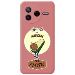 Funda Silicona Líquida Rosa para Xiaomi Poco F7 Pro 5G diseño Culo Natural Dibujos