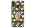 Funda Gel Transparente para Huawei P Smart Plus Diseño Piña Dibujos