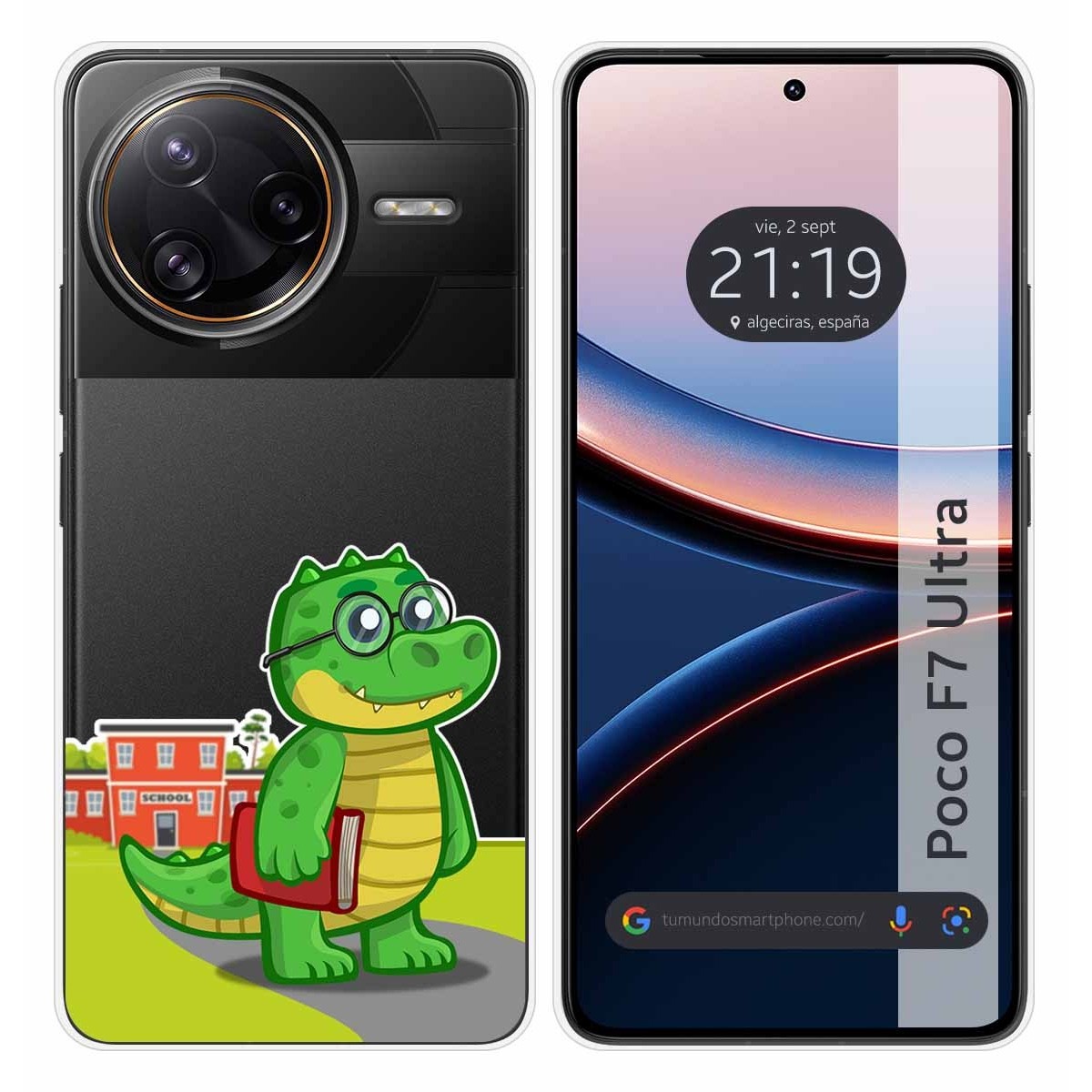 Funda Silicona Transparente para Xiaomi Poco F7 Ultra 5G diseño Coco Dibujos