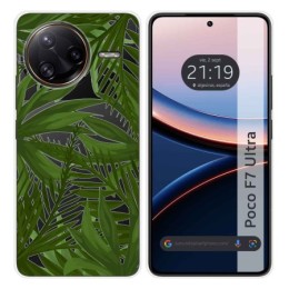 Funda Silicona Transparente para Xiaomi Poco F7 Ultra 5G diseño Jungla Dibujos