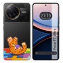 Funda Silicona Transparente para Xiaomi Poco F7 Ultra 5G diseño Leopardo Dibujos