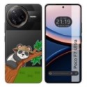 Funda Silicona Transparente para Xiaomi Poco F7 Ultra 5G diseño Panda Dibujos