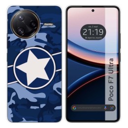 Funda Silicona para Xiaomi Poco F7 Ultra 5G diseño Camuflaje 03 Dibujos