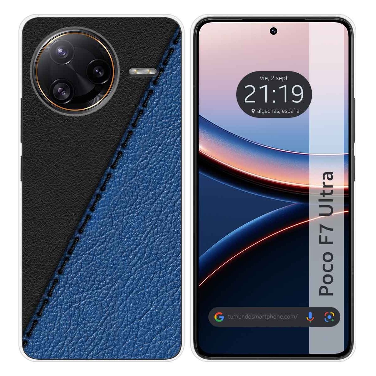 Funda Silicona para Xiaomi Poco F7 Ultra 5G diseño Cuero 02 Dibujos