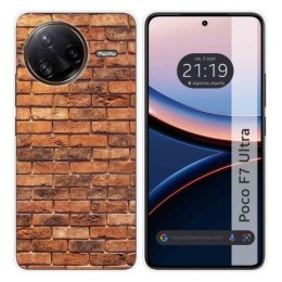 Funda Silicona para Xiaomi Poco F7 Ultra 5G diseño Ladrillo 04 Dibujos