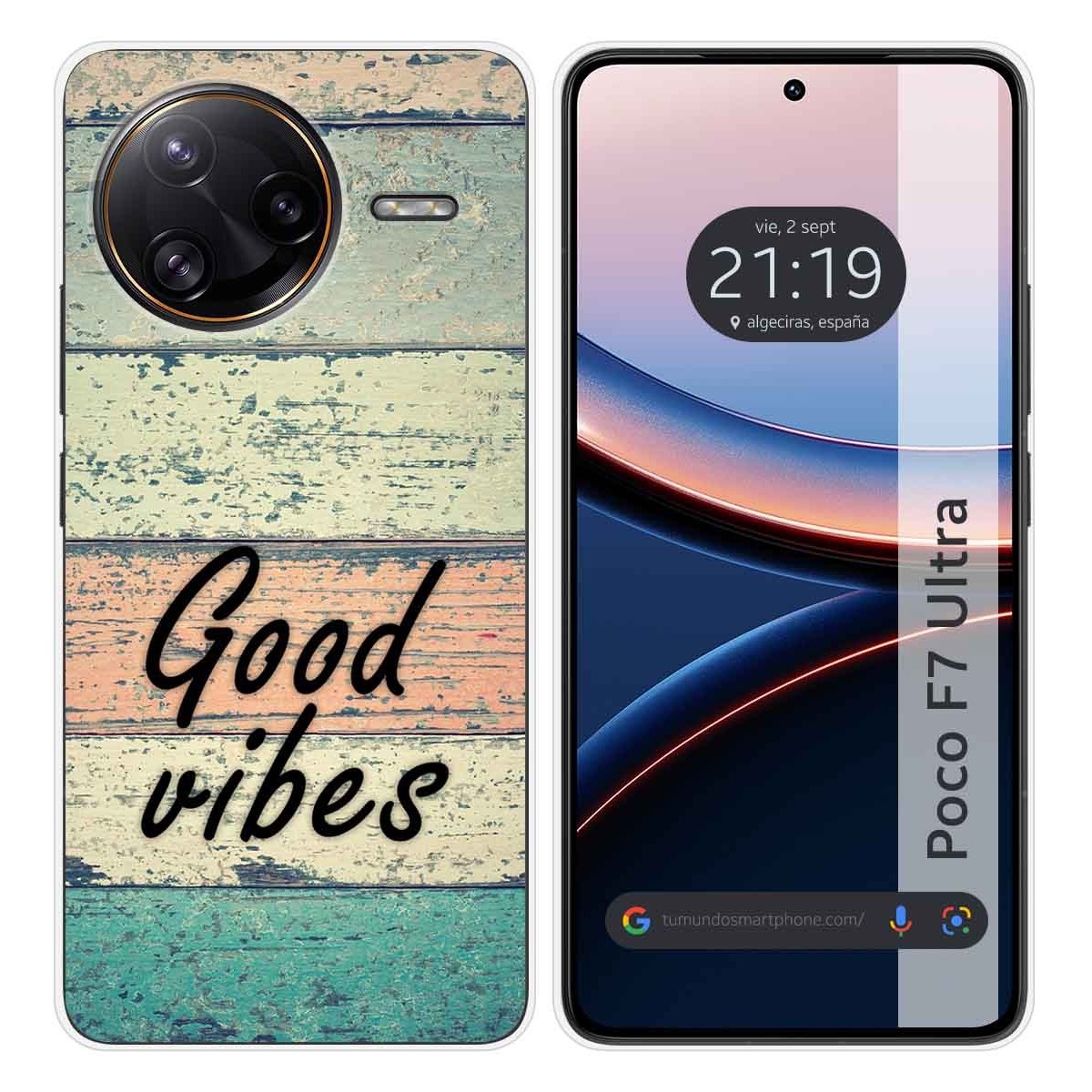 Funda Silicona para Xiaomi Poco F7 Ultra 5G diseño Madera 01 Dibujos