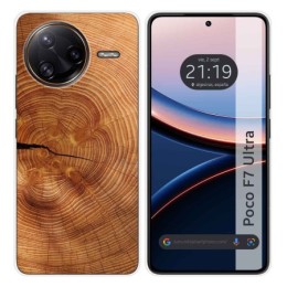Funda Silicona para Xiaomi Poco F7 Ultra 5G diseño Madera 04 Dibujos