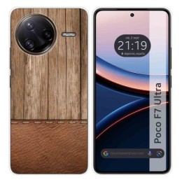 Funda Silicona para Xiaomi Poco F7 Ultra 5G diseño Madera 09 Dibujos