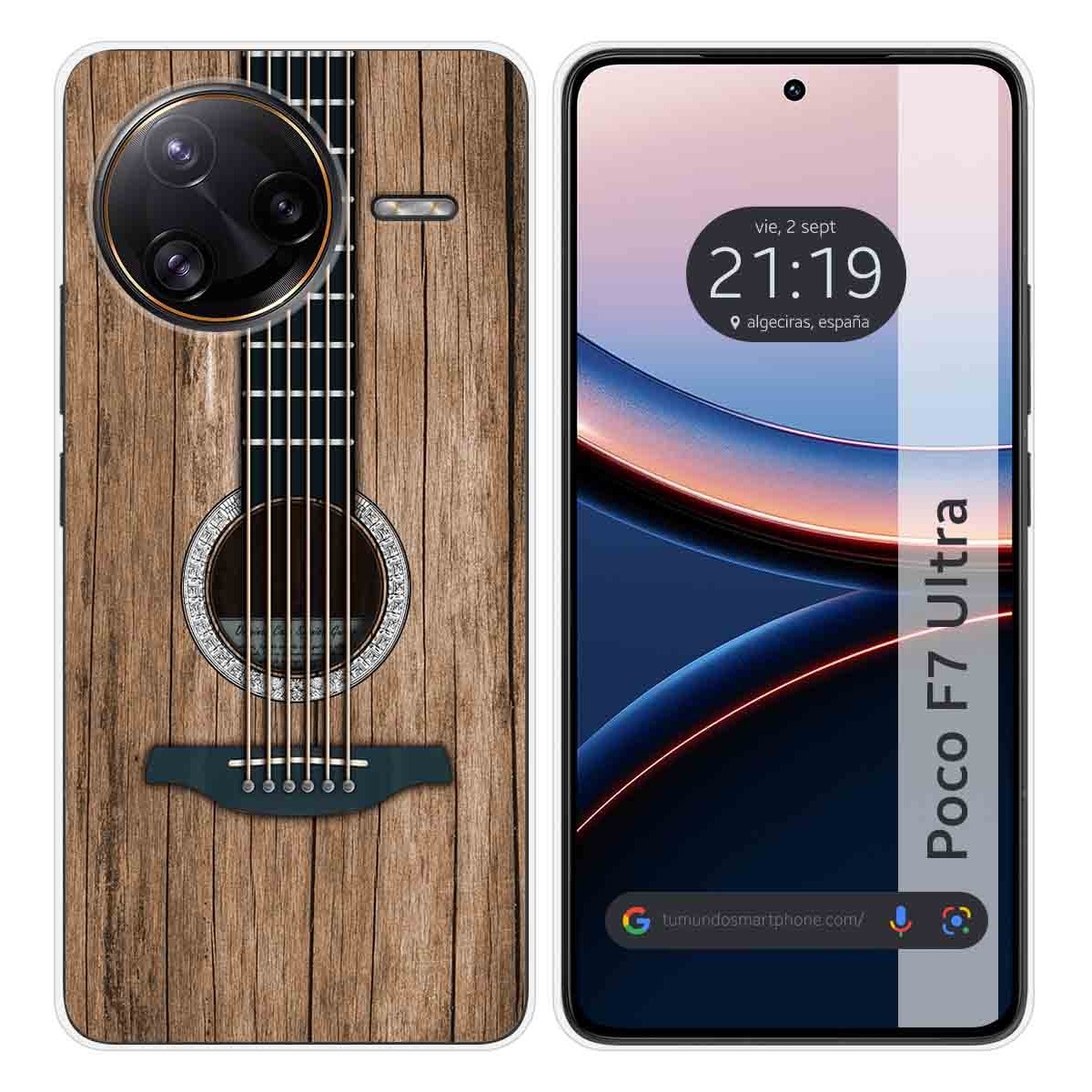 Funda Silicona para Xiaomi Poco F7 Ultra 5G diseño Madera 11 Dibujos