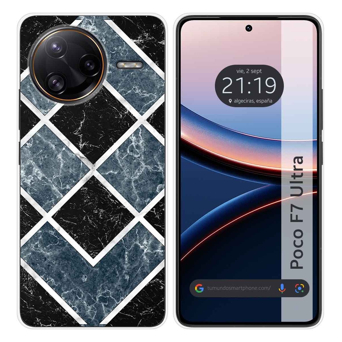 Funda Silicona para Xiaomi Poco F7 Ultra 5G diseño Mármol 06 Dibujos