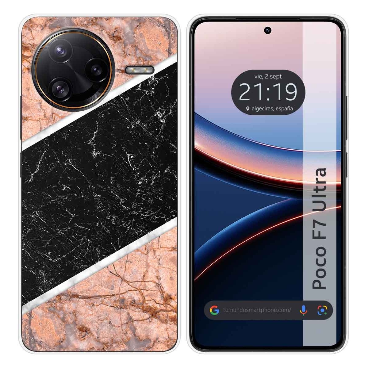 Funda Silicona para Xiaomi Poco F7 Ultra 5G diseño Mármol 07 Dibujos