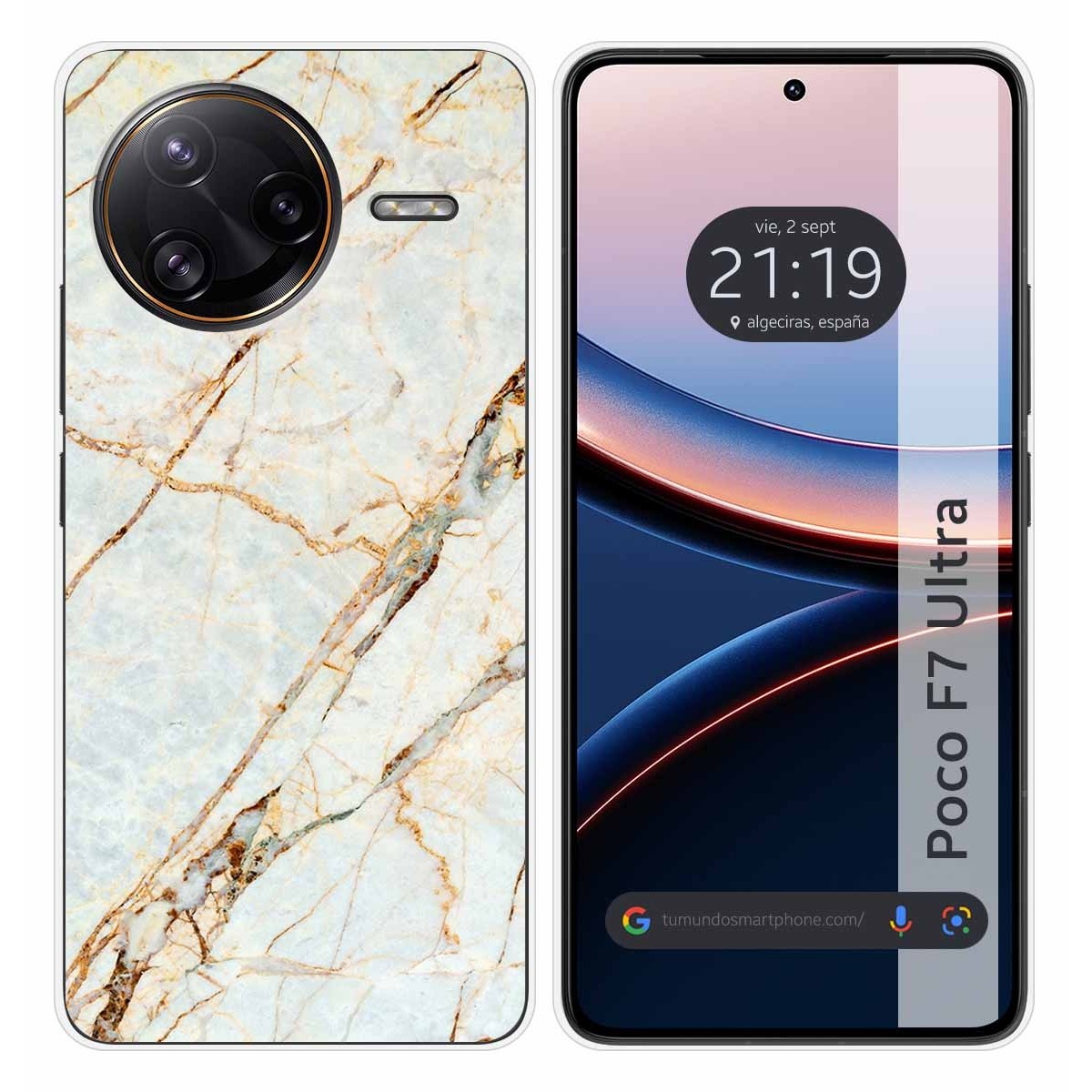 Funda Silicona para Xiaomi Poco F7 Ultra 5G diseño Mármol 13 Dibujos
