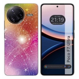 Funda Silicona para Xiaomi Poco F7 Ultra 5G diseño Abstracto Dibujos