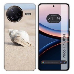 Funda Silicona para Xiaomi Poco F7 Ultra 5G diseño Concha Dibujos