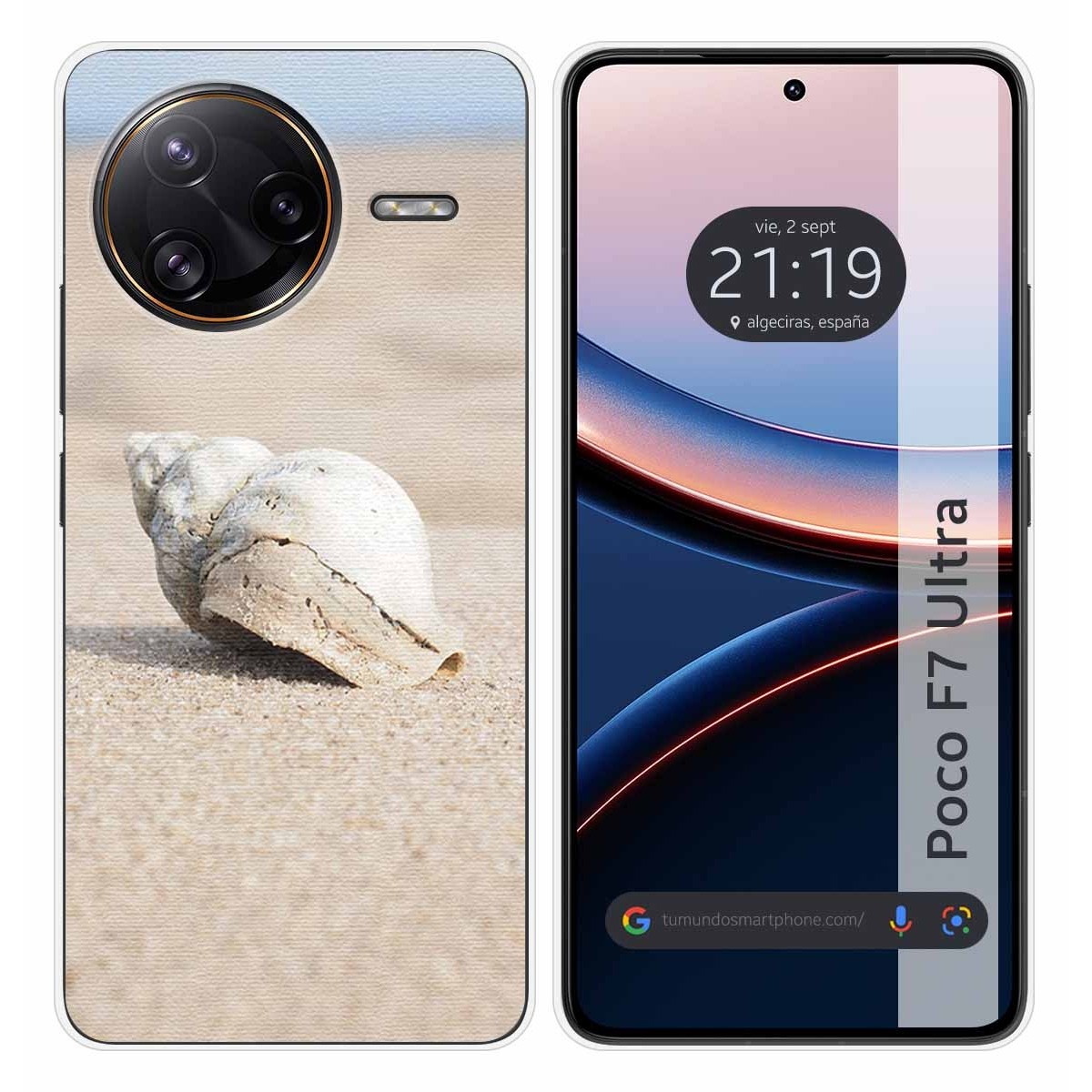 Funda Silicona para Xiaomi Poco F7 Ultra 5G diseño Concha Dibujos