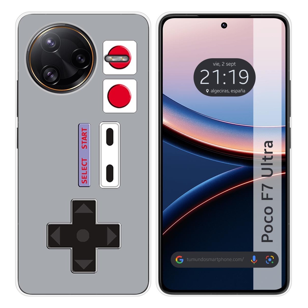 Funda Silicona para Xiaomi Poco F7 Ultra 5G diseño Consola Dibujos