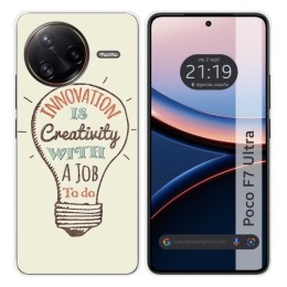 Funda Silicona para Xiaomi Poco F7 Ultra 5G diseño Creativity Dibujos