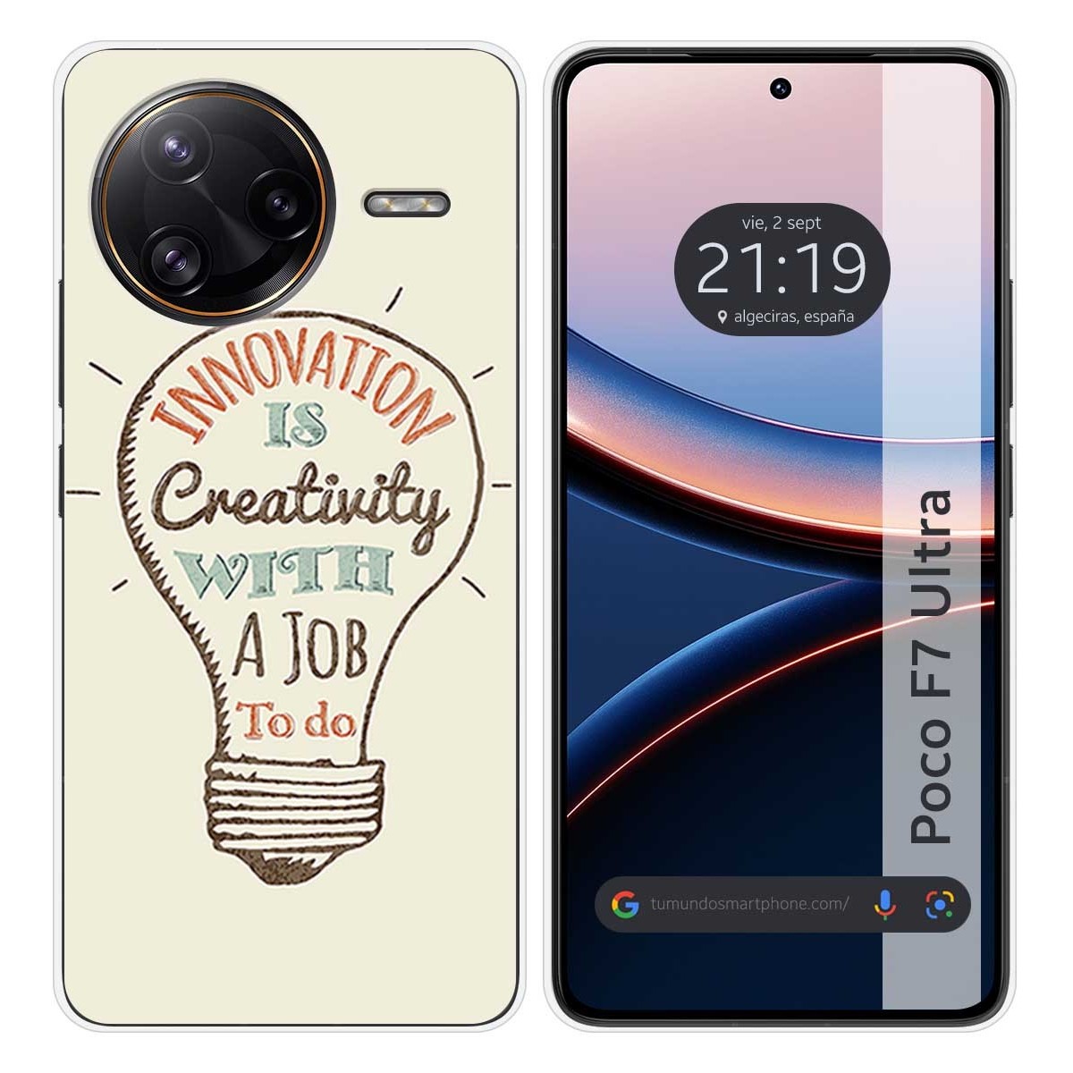 Funda Silicona para Xiaomi Poco F7 Ultra 5G diseño Creativity Dibujos