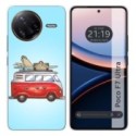 Funda Silicona para Xiaomi Poco F7 Ultra 5G diseño Furgoneta Dibujos