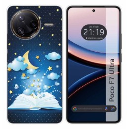 Funda Silicona para Xiaomi Poco F7 Ultra 5G diseño Libro Cuentos Dibujos