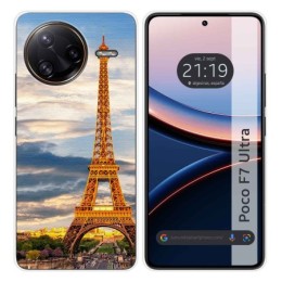 Funda Silicona para Xiaomi Poco F7 Ultra 5G diseño Paris Dibujos