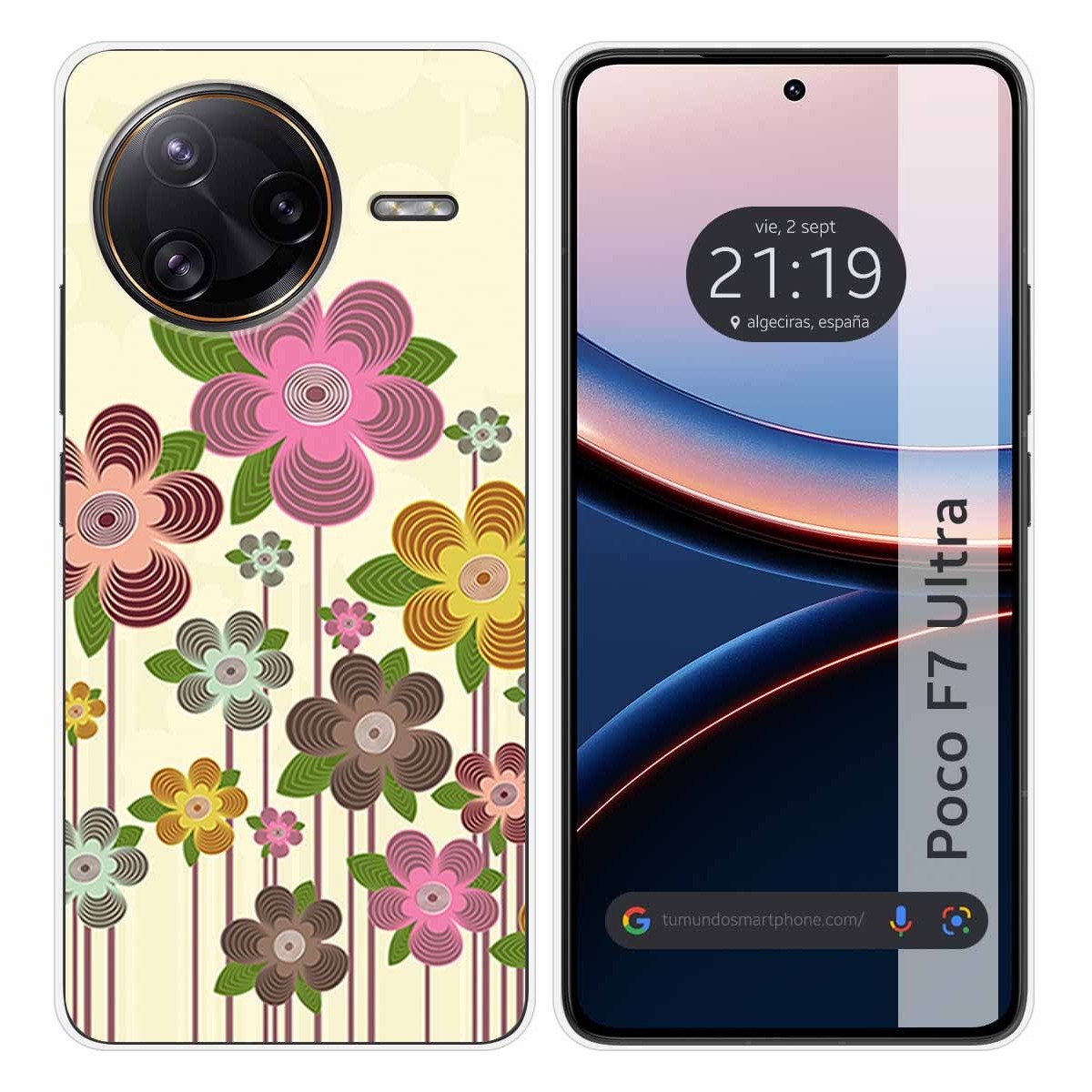 Funda Silicona para Xiaomi Poco F7 Ultra 5G diseño Primavera En Flor Dibujos