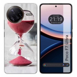 Funda Silicona para Xiaomi Poco F7 Ultra 5G diseño Reloj Dibujos