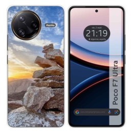 Funda Silicona para Xiaomi Poco F7 Ultra 5G diseño Sunset Dibujos