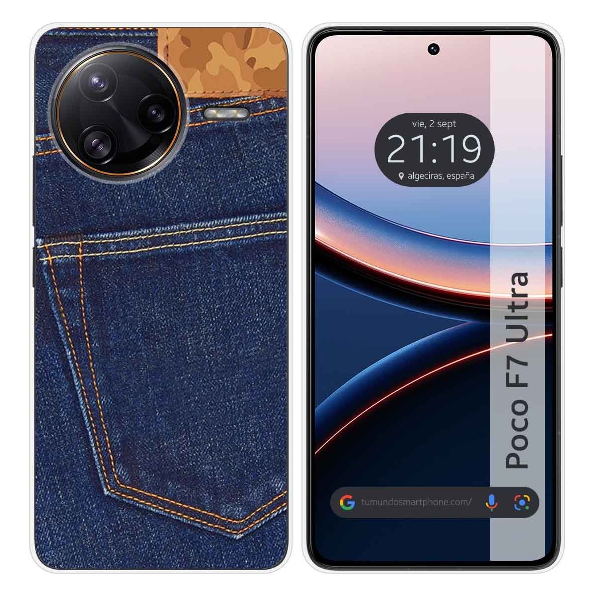 Funda Silicona para Xiaomi Poco F7 Ultra 5G diseño Vaquero Dibujos