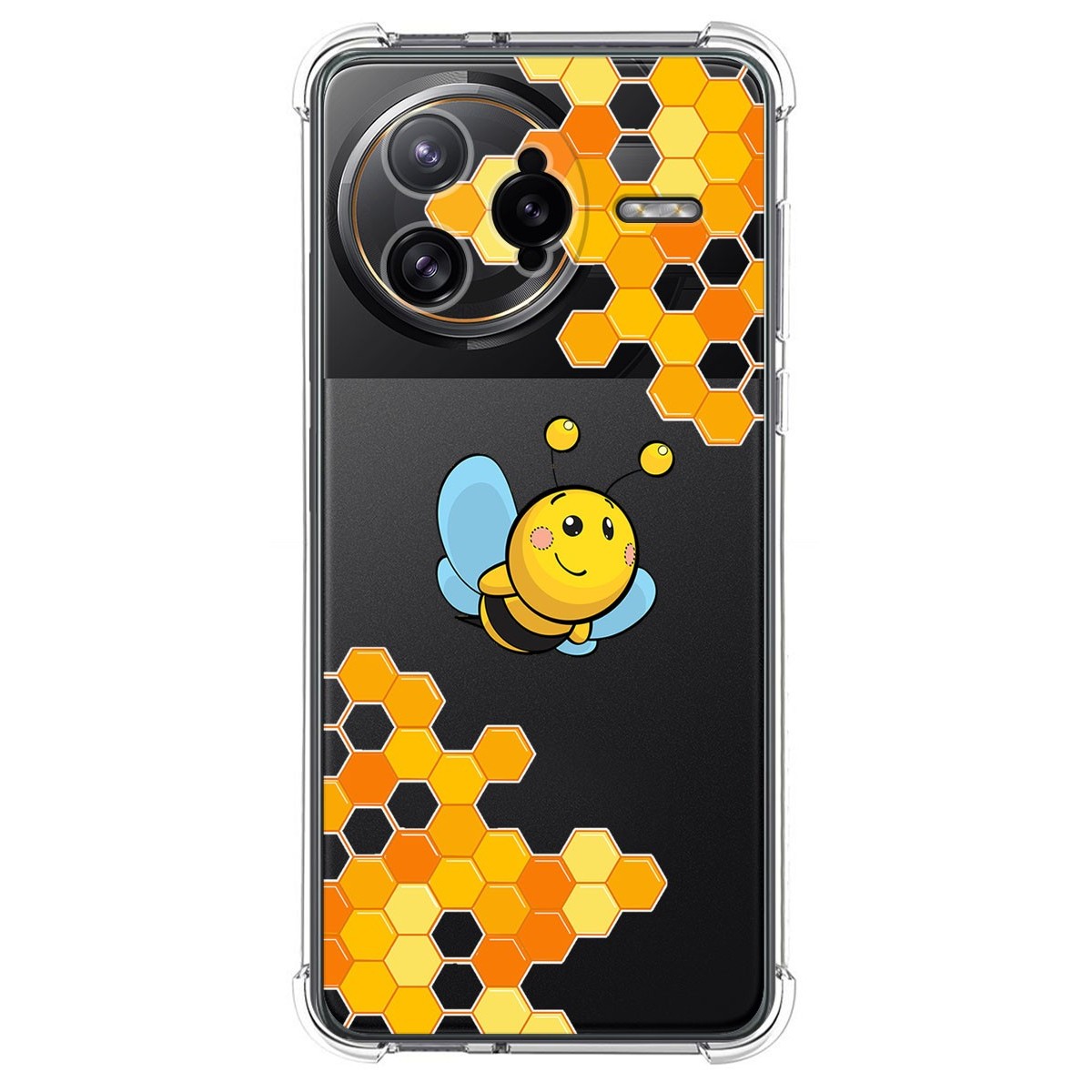 Funda Silicona Antigolpes para Xiaomi Poco F7 Ultra 5G diseño Abeja Dibujos