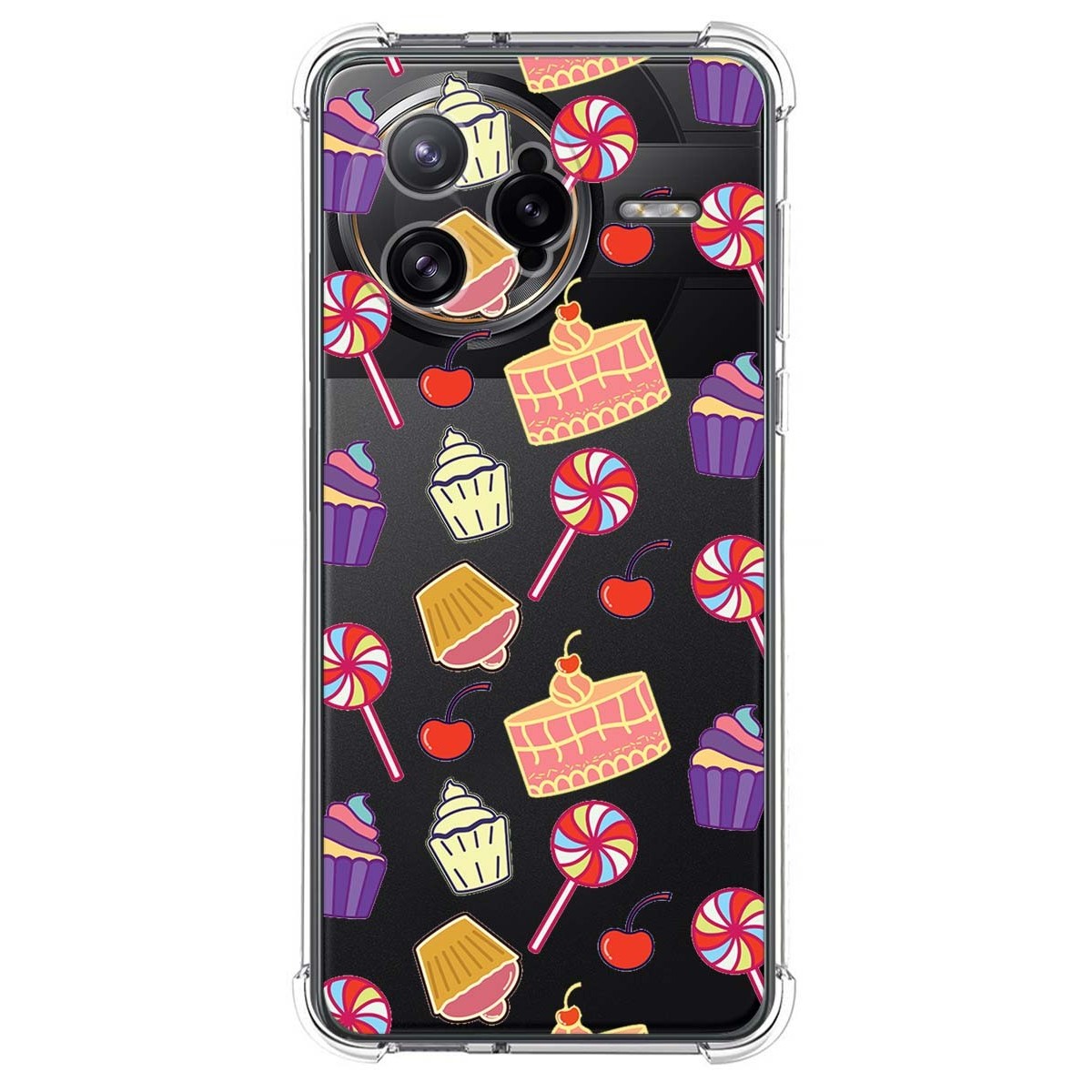 Funda Silicona Antigolpes para Xiaomi Poco F7 Ultra 5G diseño Dulces 01 Dibujos