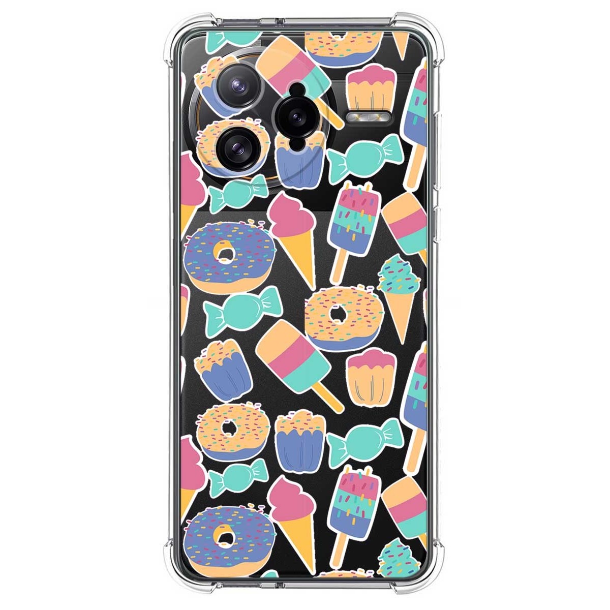 Funda Silicona Antigolpes para Xiaomi Poco F7 Ultra 5G diseño Dulces 02 Dibujos