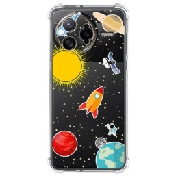 Funda Silicona Antigolpes para Xiaomi Poco F7 Ultra 5G diseño Espacio Dibujos